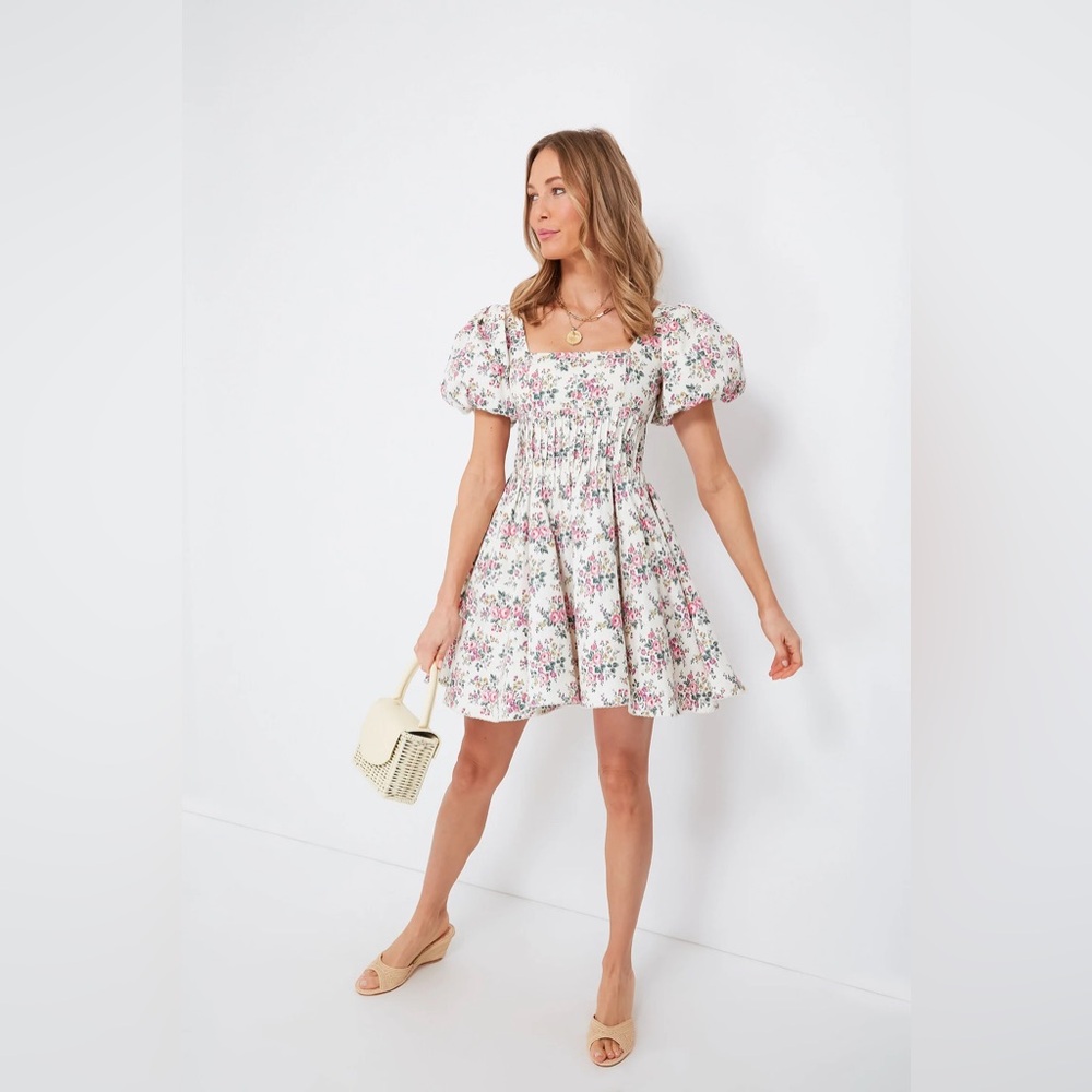 Tuckernuck Pink Floral Aurelia
Mini Dress
HYACINTH HOUSE
